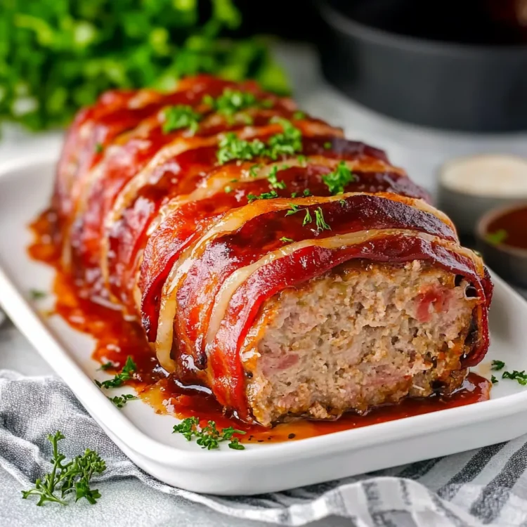 Bacon Wrapped Meatloaf