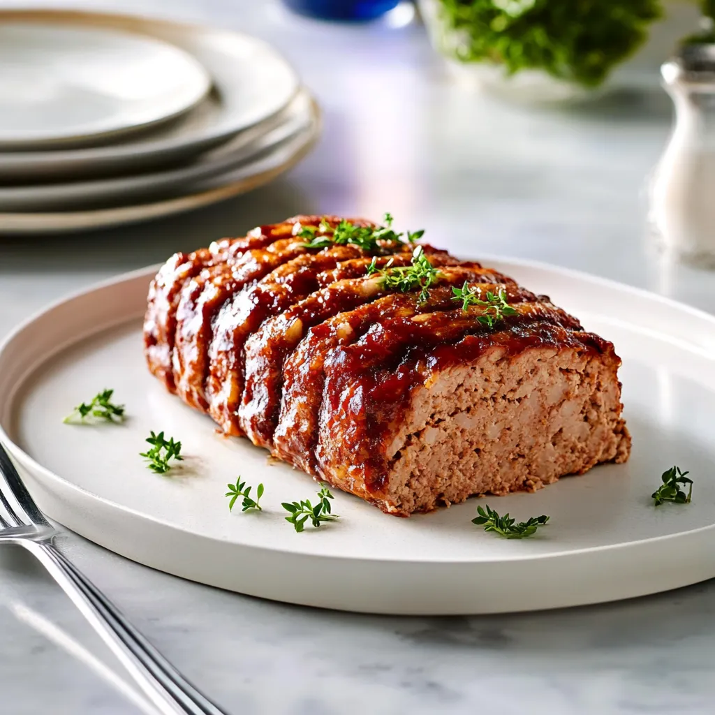 Best Ground Turkey Meatloaf