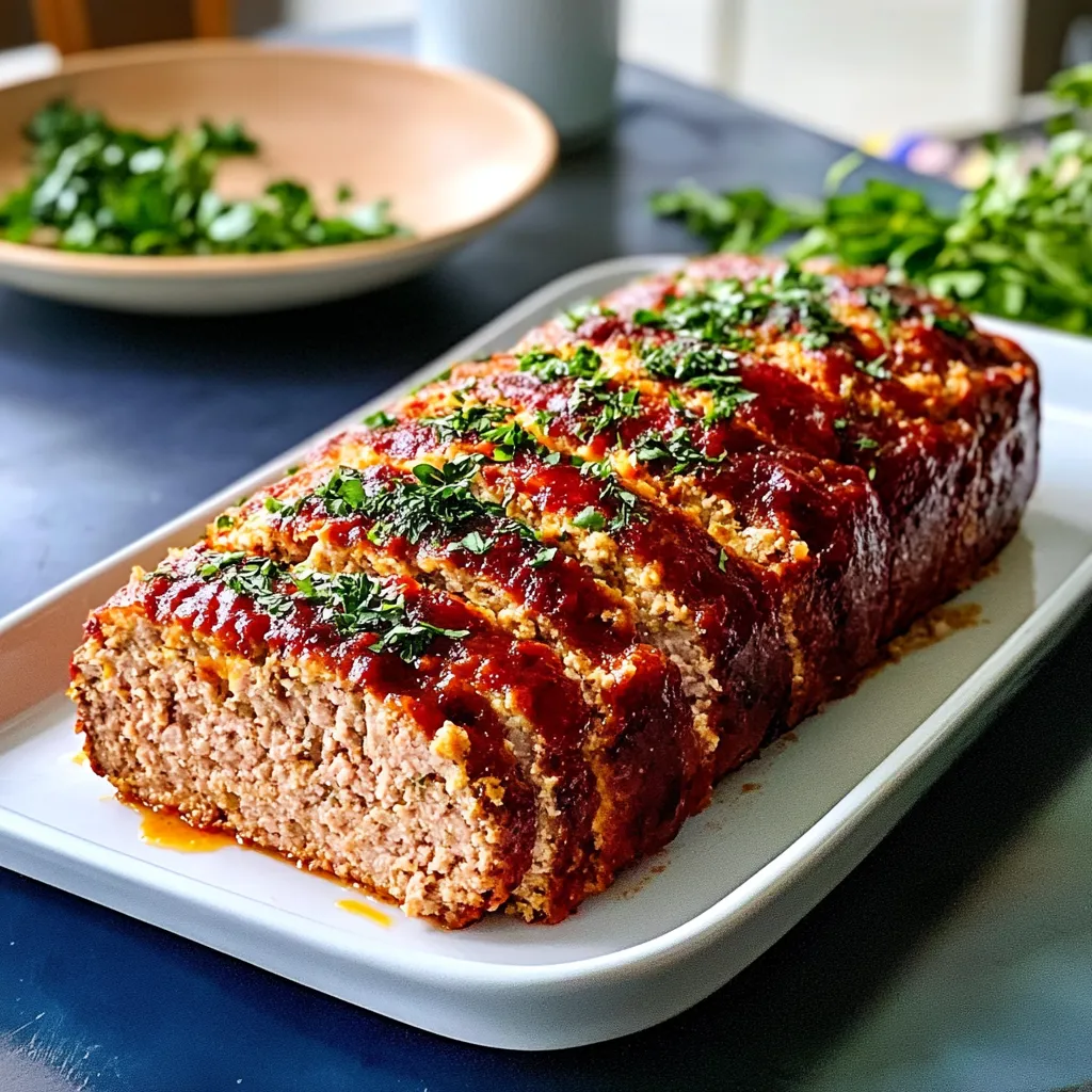 Best Ground Turkey Meatloaf