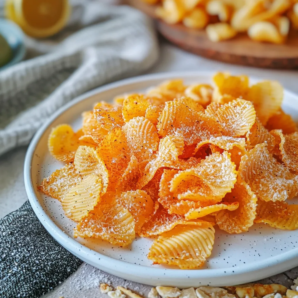 Air Fryer Pasta Chips