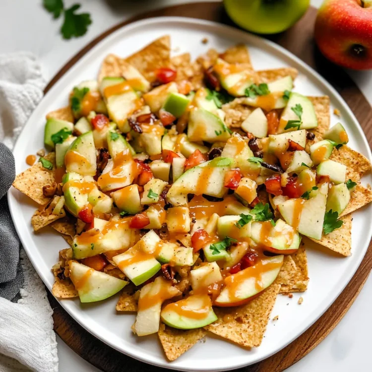 Healthy Apple Nachos Recipe