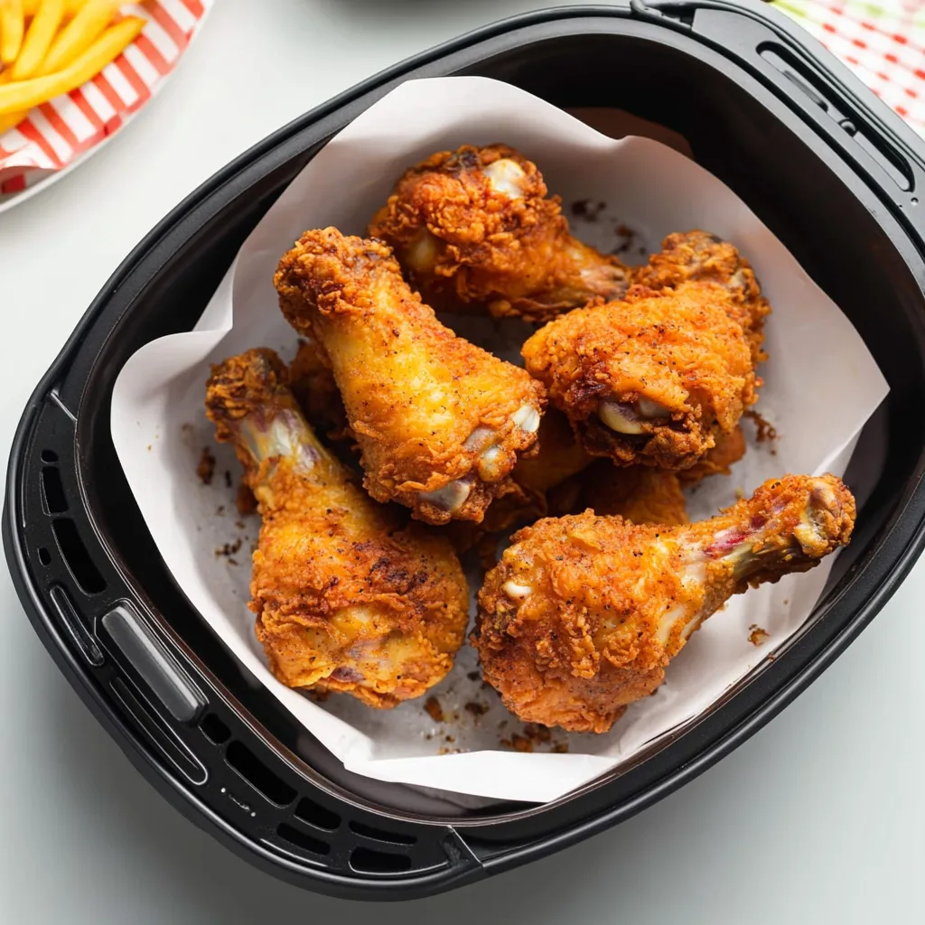 Air Fryer Copycat KFC Fried Chicken