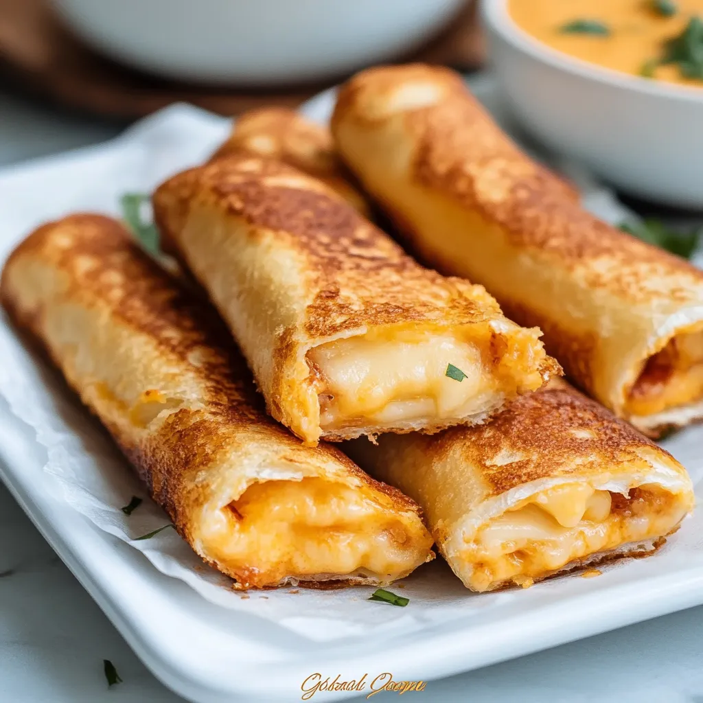 Grilled Cheese Roll-Ups