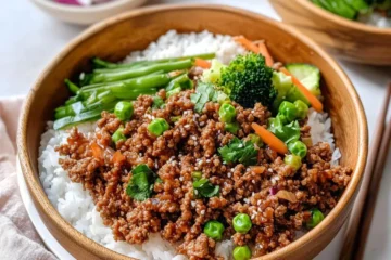 Teriyaki Ground Turkey Bowl