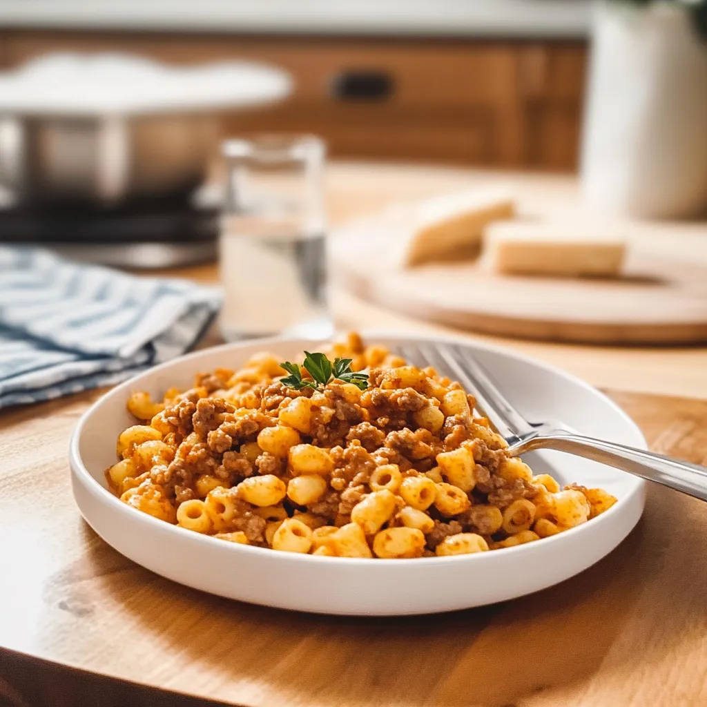 Homemade Hamburger Helper