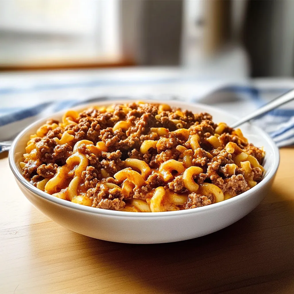 Homemade Hamburger Helper