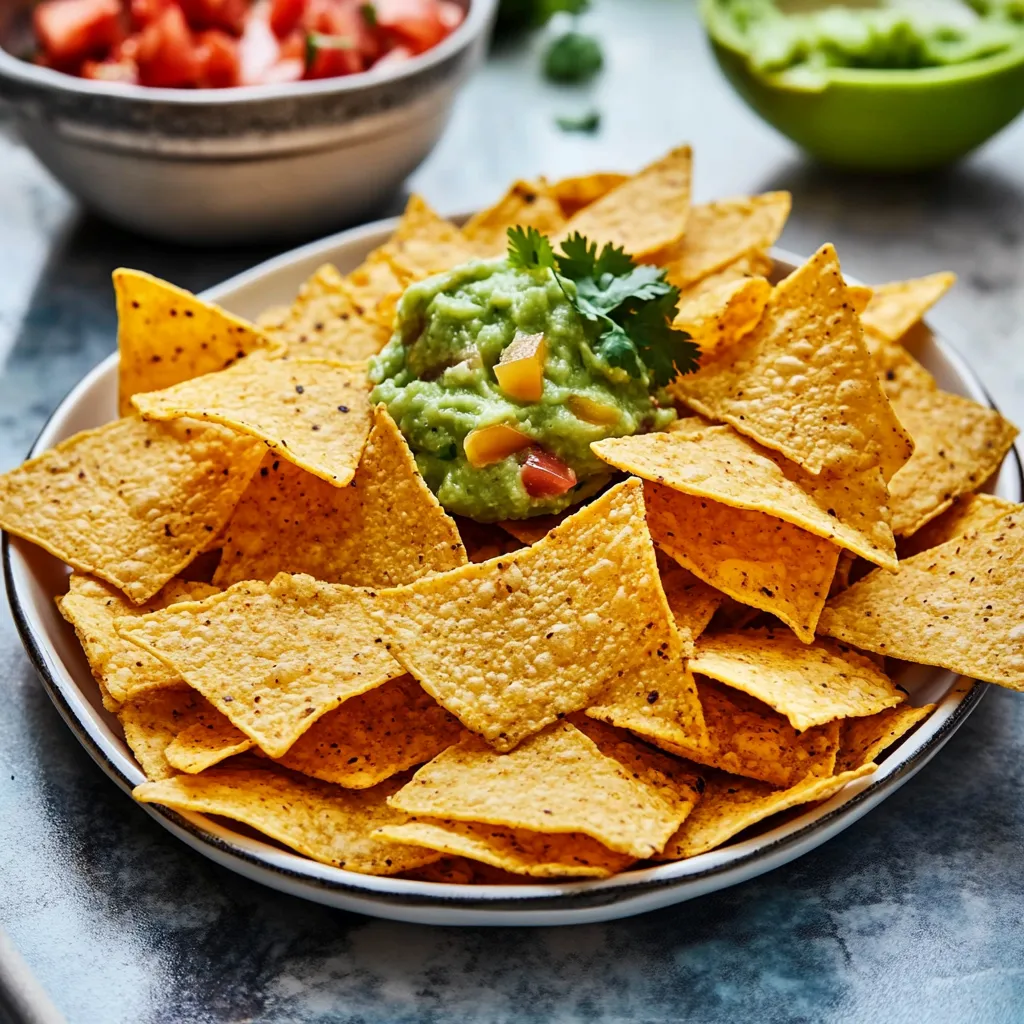 Crispy Homemade Air Fryer Tortilla Chips