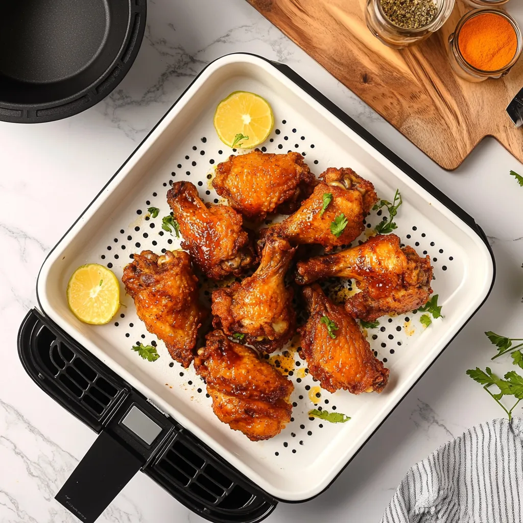 2 Ingredient Air Fryer Fried Chicken