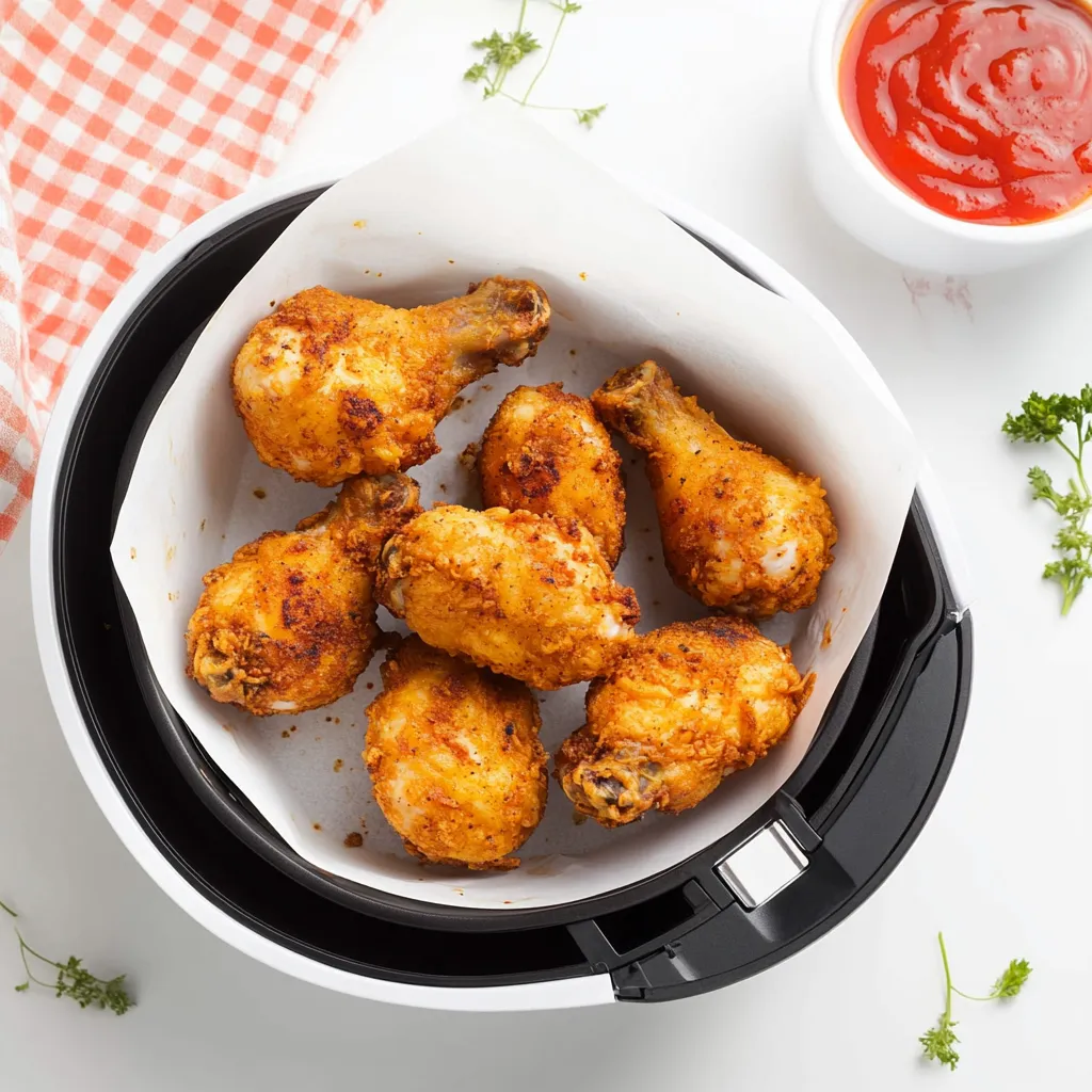 Air Fryer Copycat KFC Fried Chicken