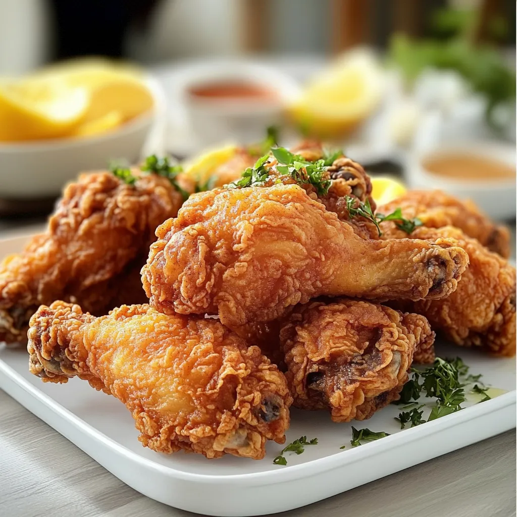 Lemon Tea Fried Chicken