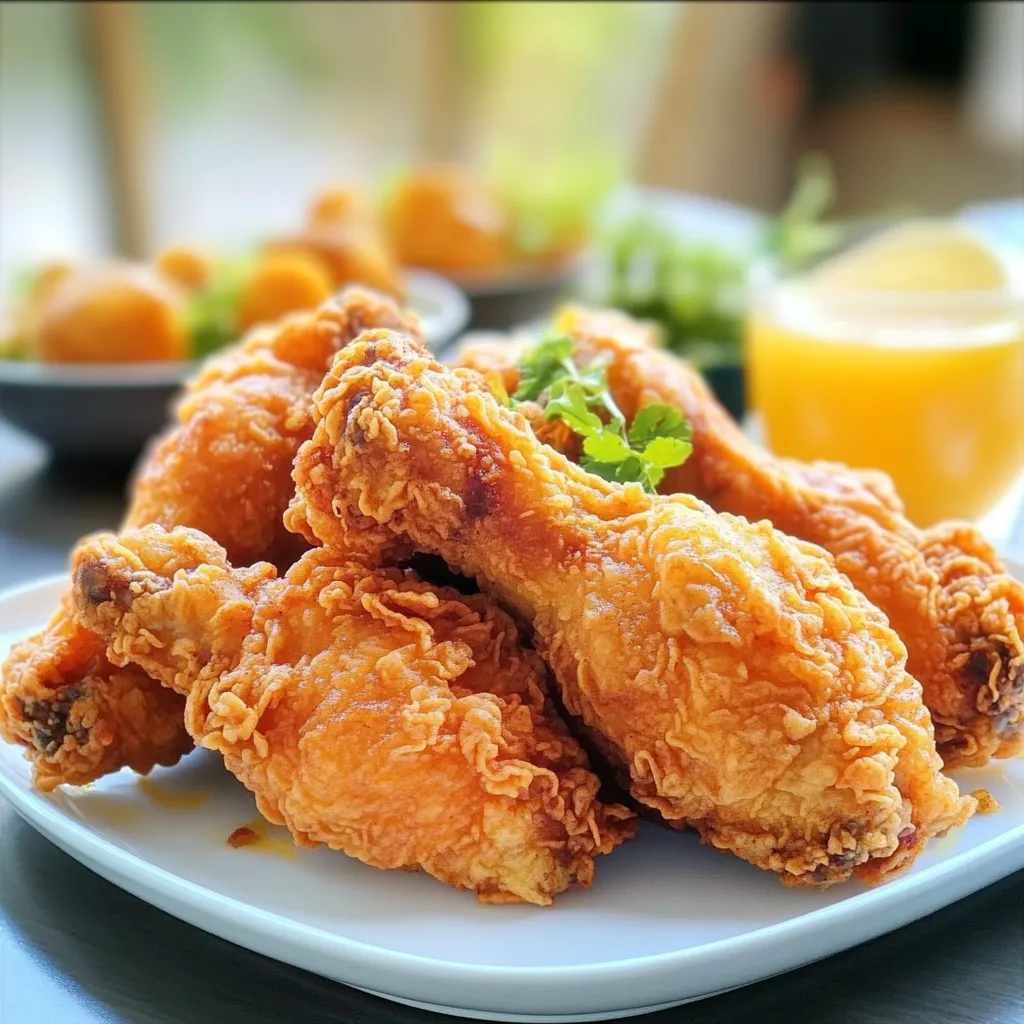 Lemon Tea Fried Chicken