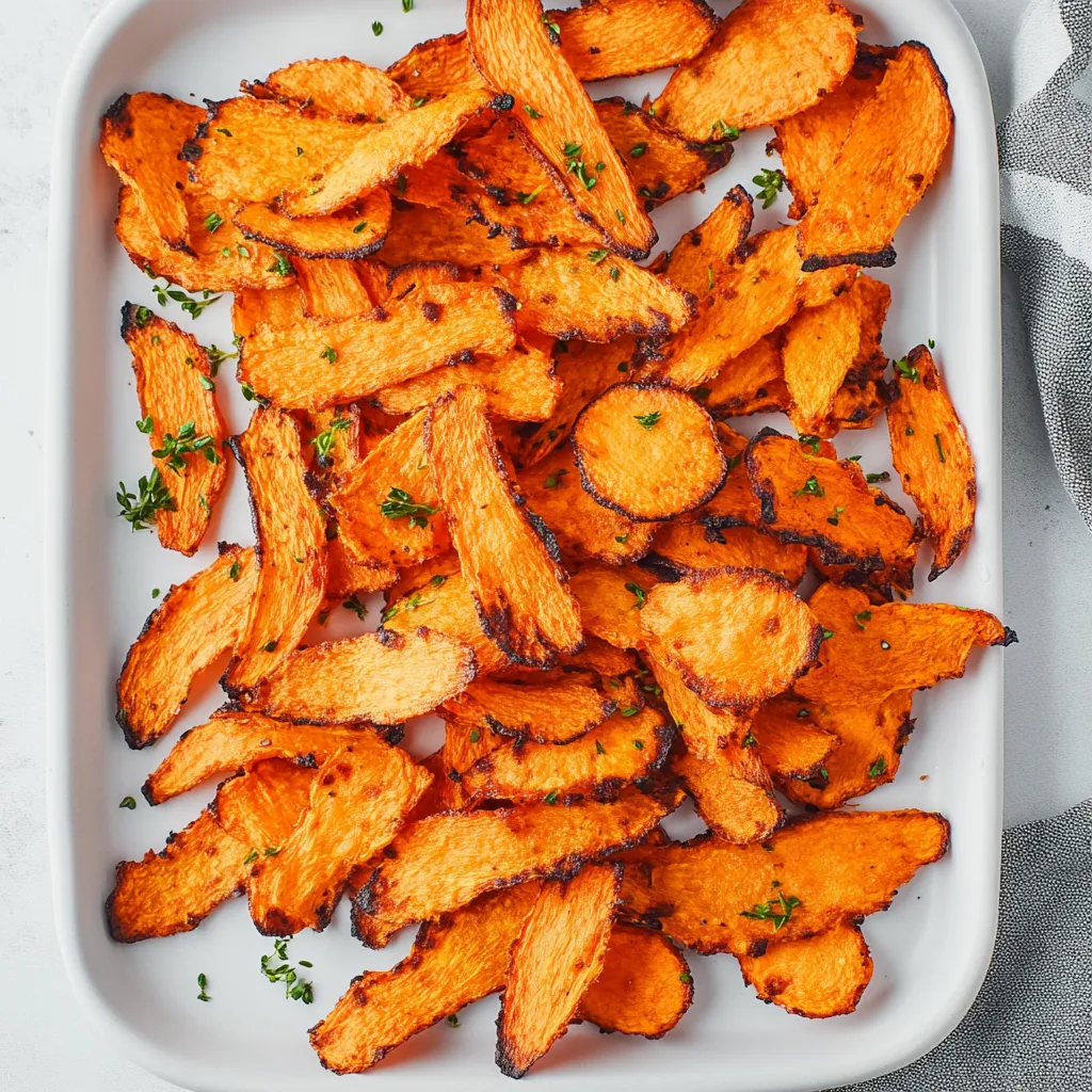 Parmesan Carrot Chips Air Fryer
