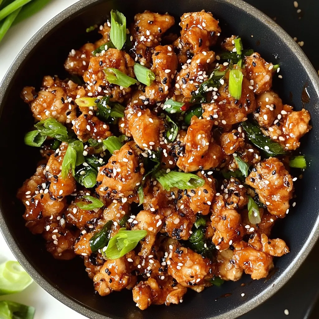 Easy Sesame Chicken Bowls