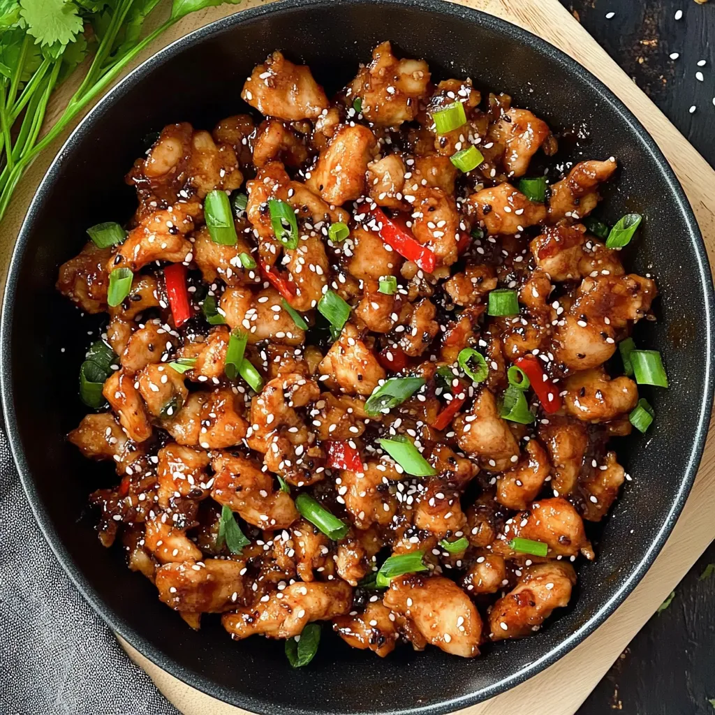 Easy Sesame Chicken Bowls