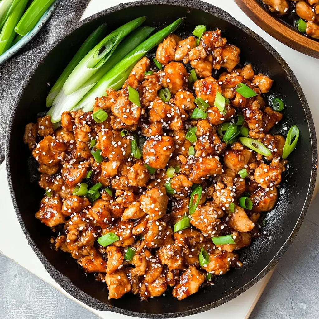 Easy Sesame Chicken Bowls