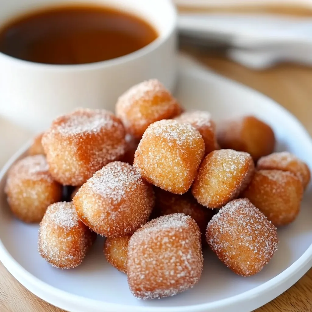Air Fryer Churro Bites Easy