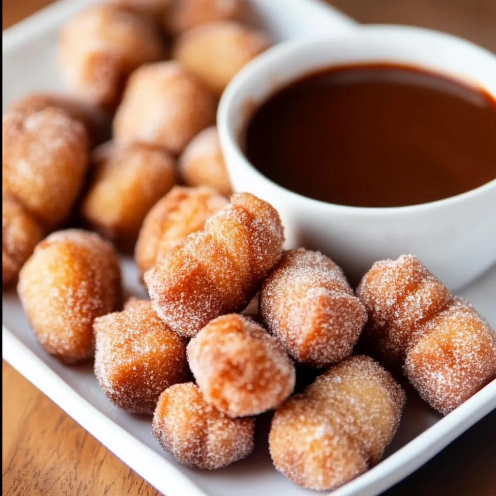 Air Fryer Churro Bites Easy