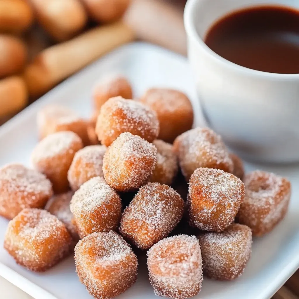 Air Fryer Churro Bites Easy