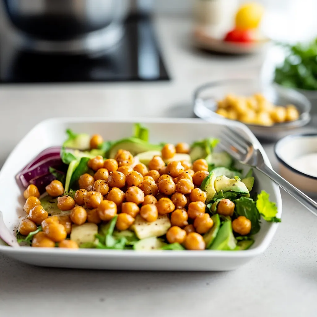 Air Fryer Chickpeas Sweet