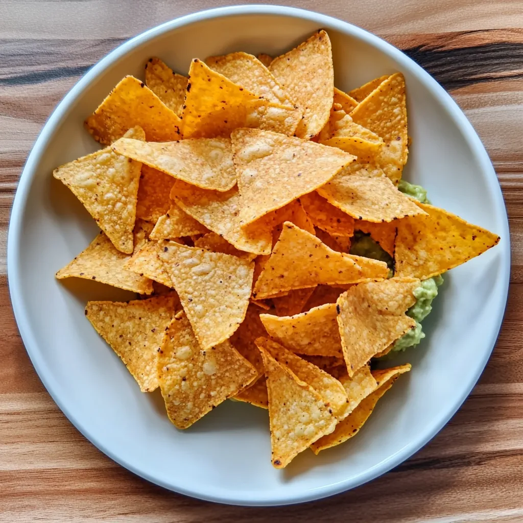 Air Fryer Tortilla Chips Flour Tortillas