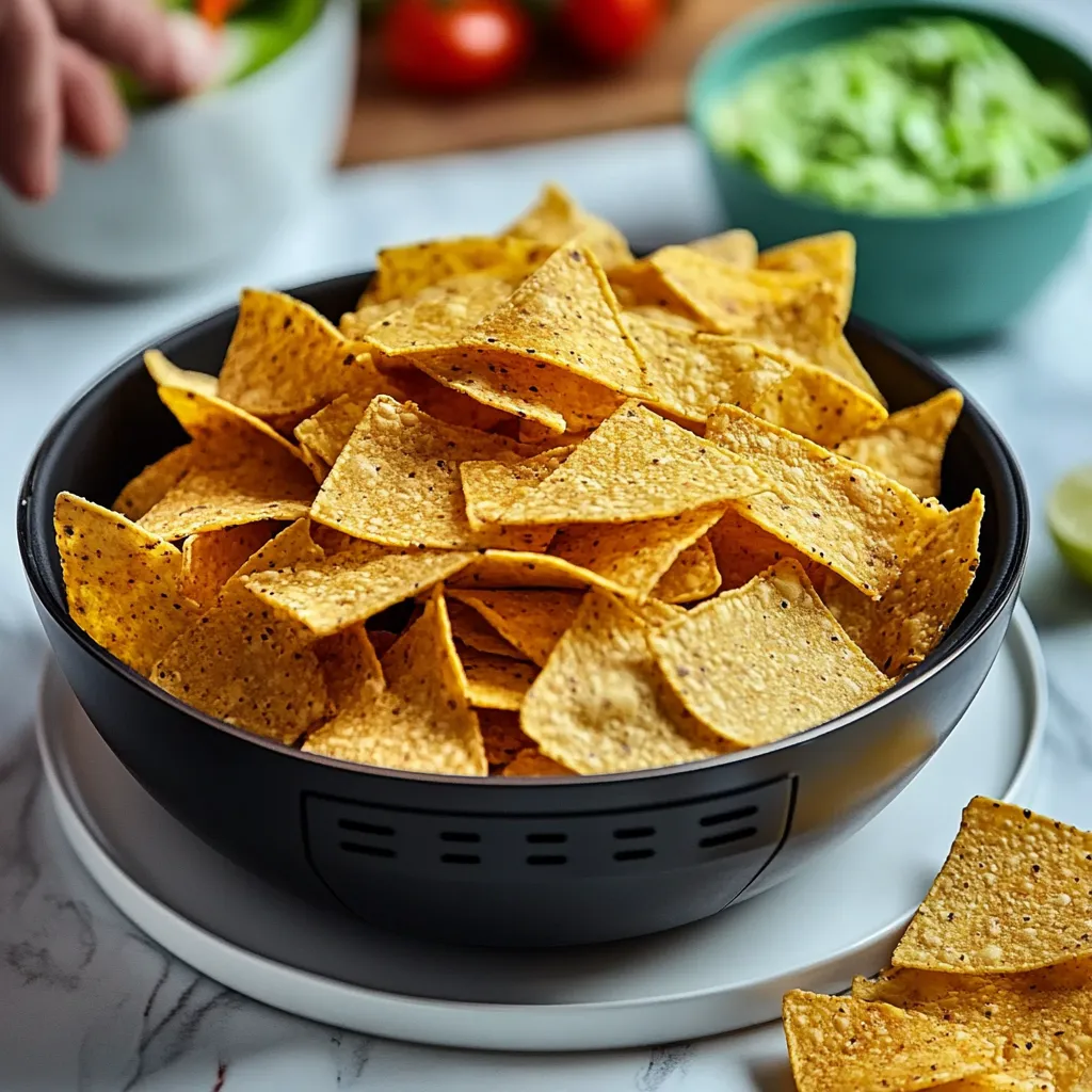 Air Fryer Tortilla Chips Recipe