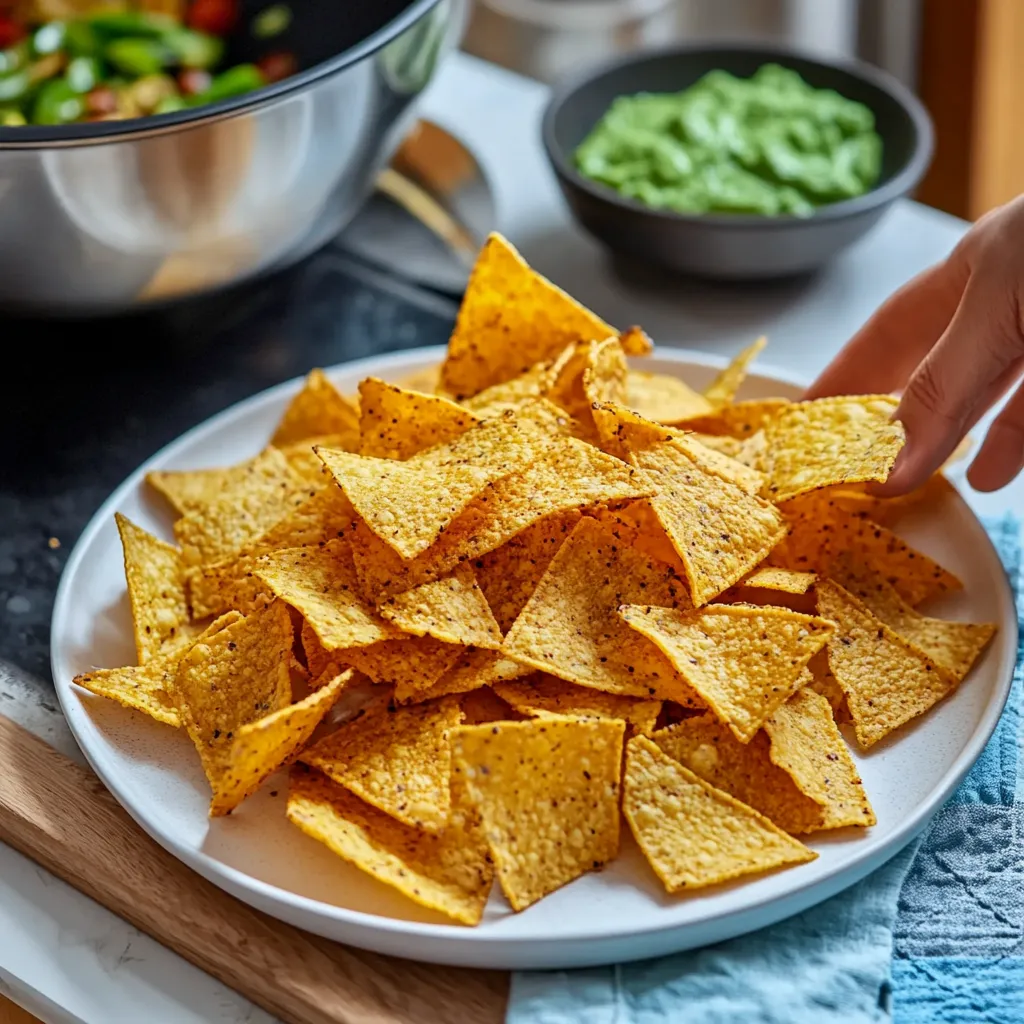 Air Fryer Tortilla Chips