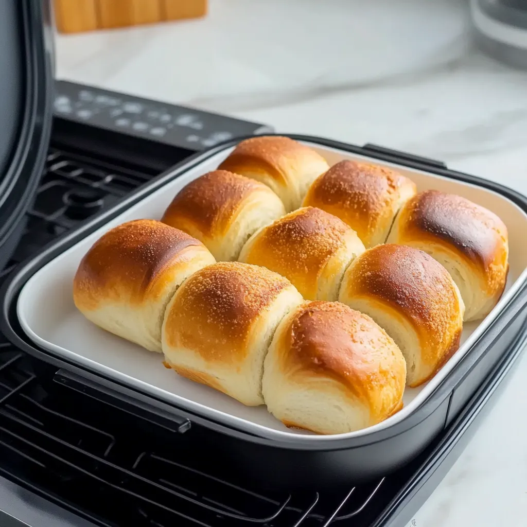 Air Fryer in Frozen Rolls Quick