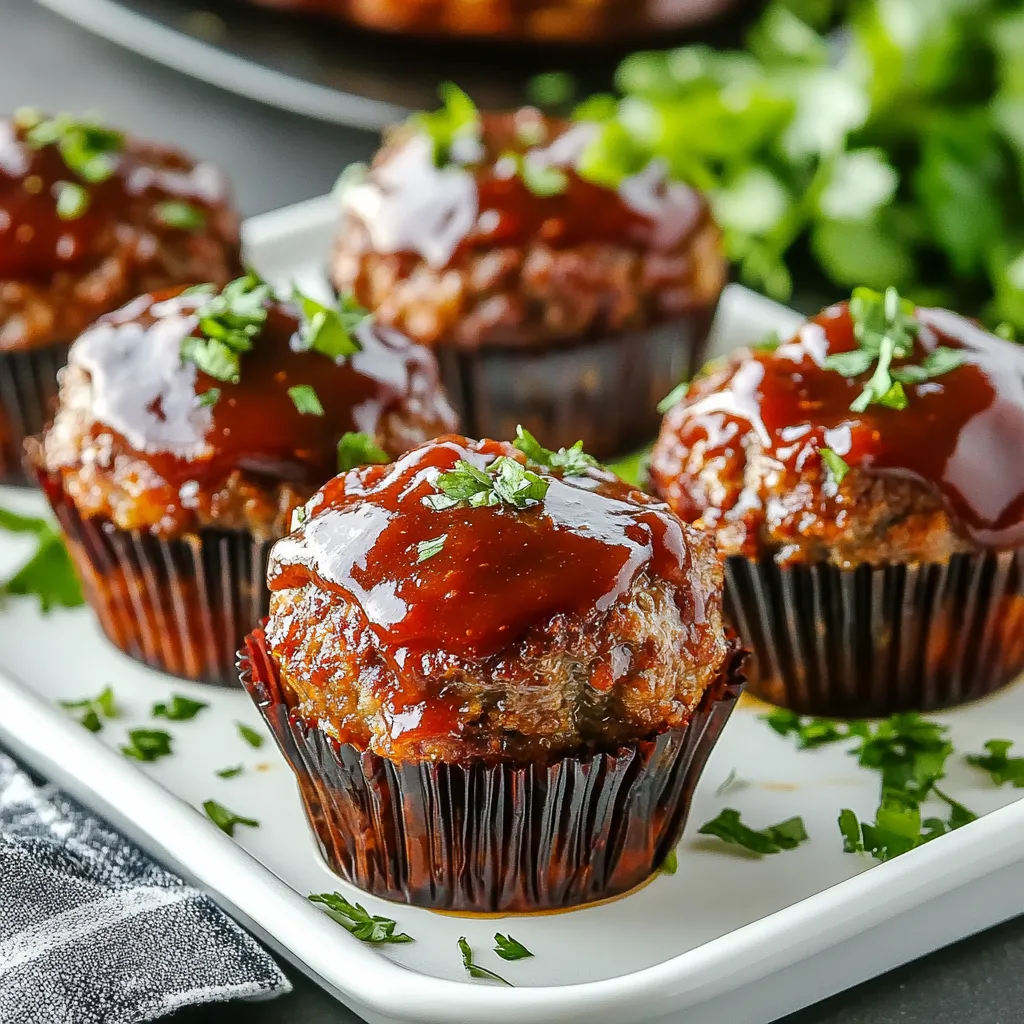 BBQ Meatloaf Muffin Recipe