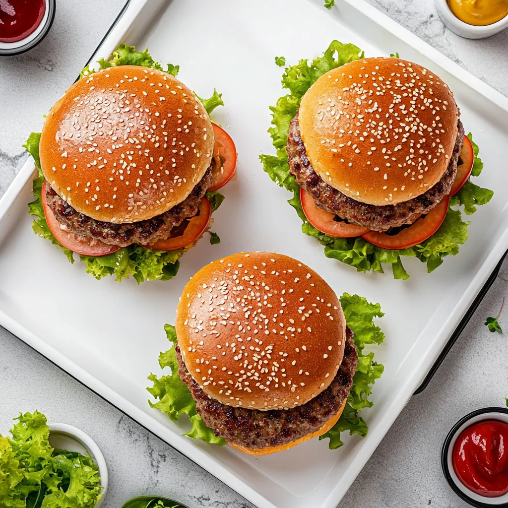 Best Frozen Hamburgers Recipe in Air Fryer