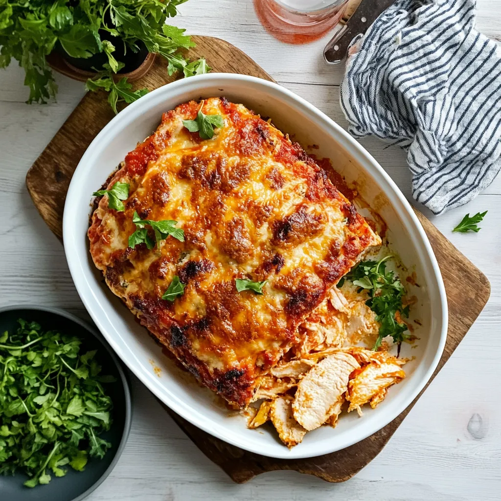 Cheesy Chicken Meatloaf Recipe