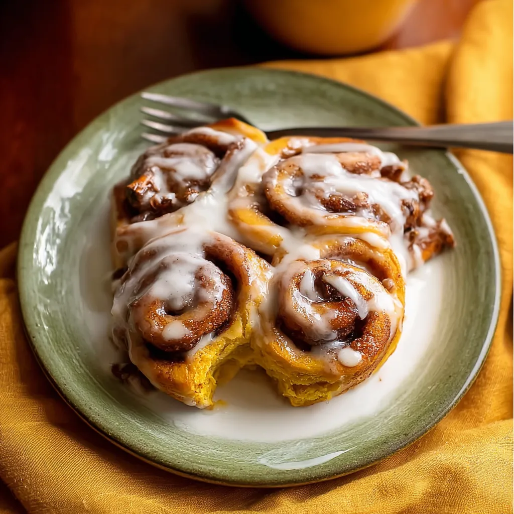 Guick and Delicious Pumpkin Cinnamon Rolls Recipes