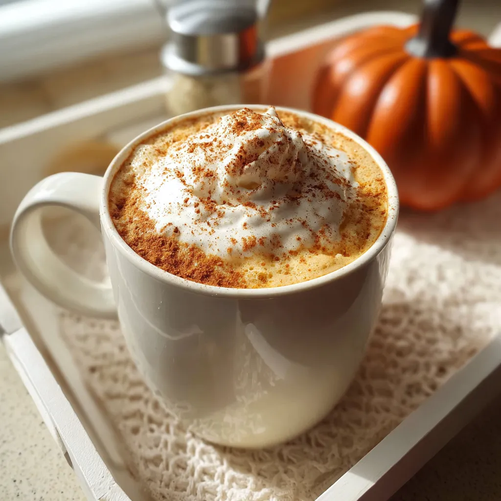 Homemade Pumpkin Spice Latte Recipe
