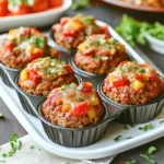 Meatloaf Cups Muffin Tins