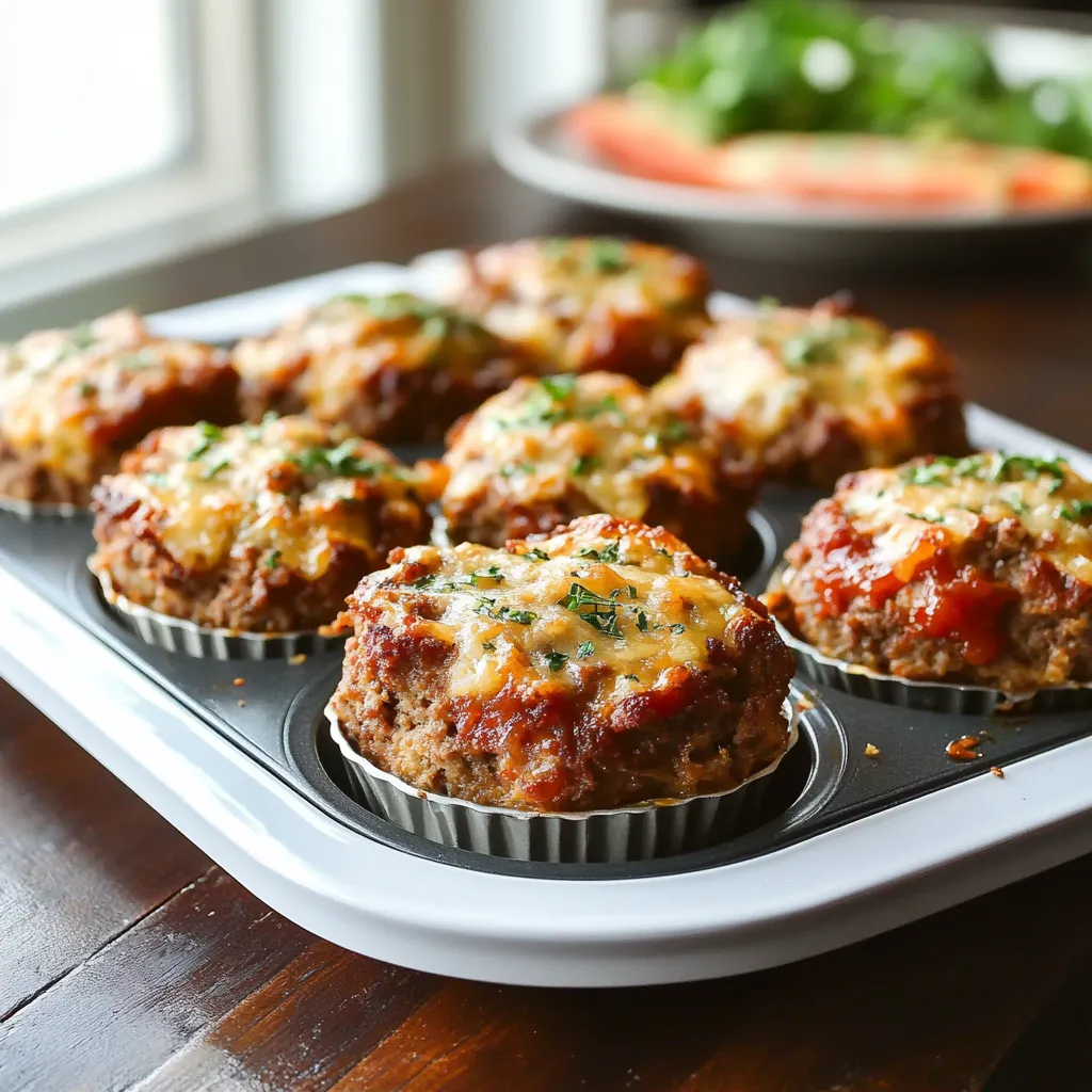 Meatloaf Cups Muffin Tins Healthy