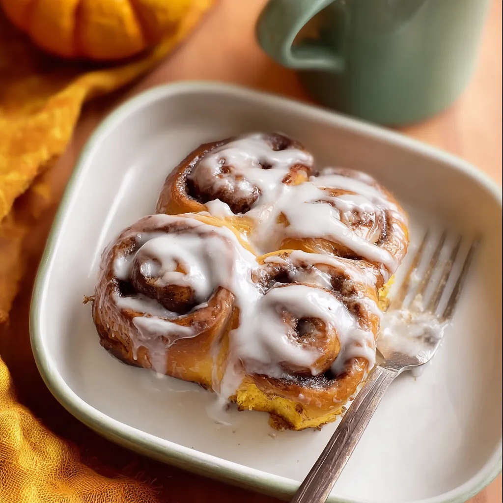 Pumpkin Cinnamon Rolls Recipes