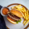 Quick Frozen Hamburgers in Air Fryer