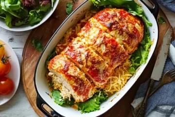 Sweet Cheesy Chicken Meatloaf