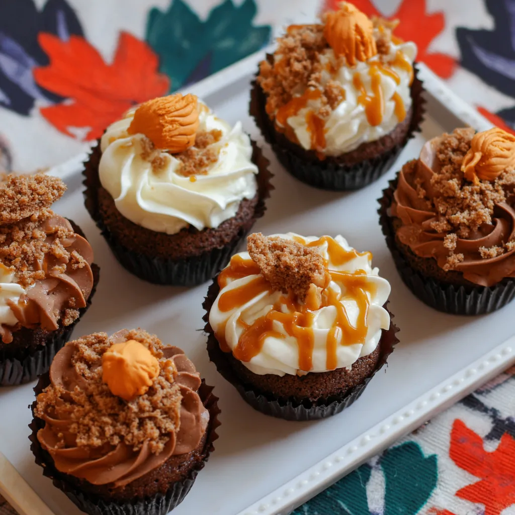 Autumn Cupcakes Ideas Recipe