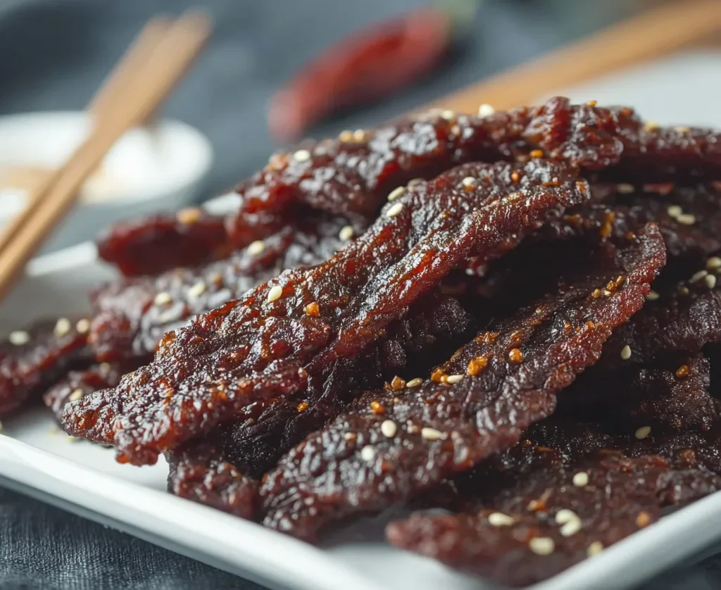 Beef Jerky Korean BBQ Recipe