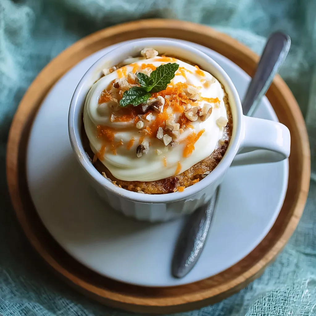 Best Carrot Cake in a Mug