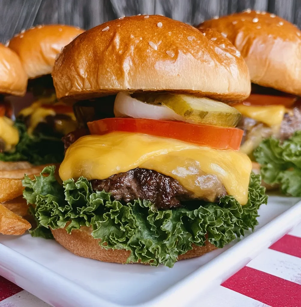 Best Damn Air Fryer Burgers 