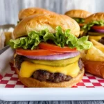 Best Damn Air Fryer Burgers
