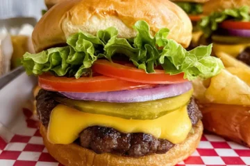 Best Damn Air Fryer Burgers