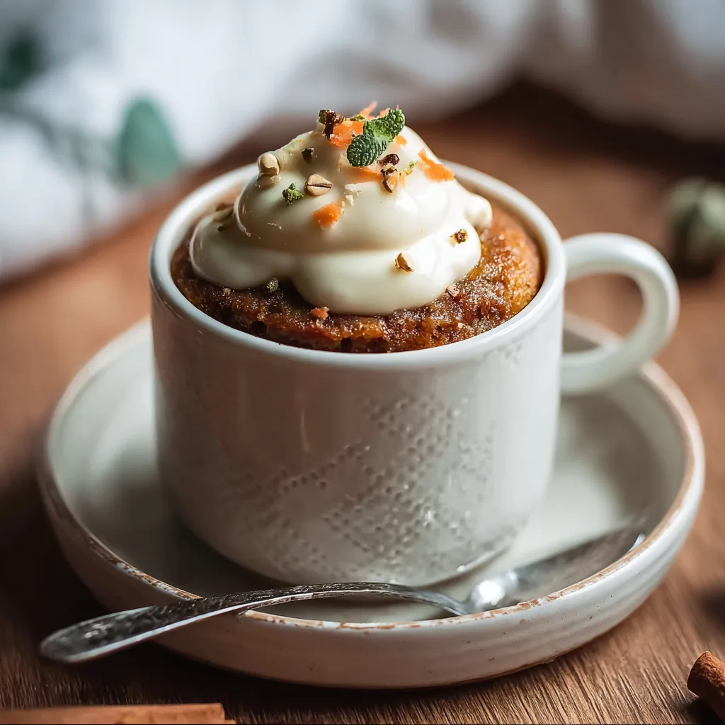 Carrot Cake in a Mug Recipe