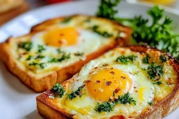 Cheesy Egg Toast