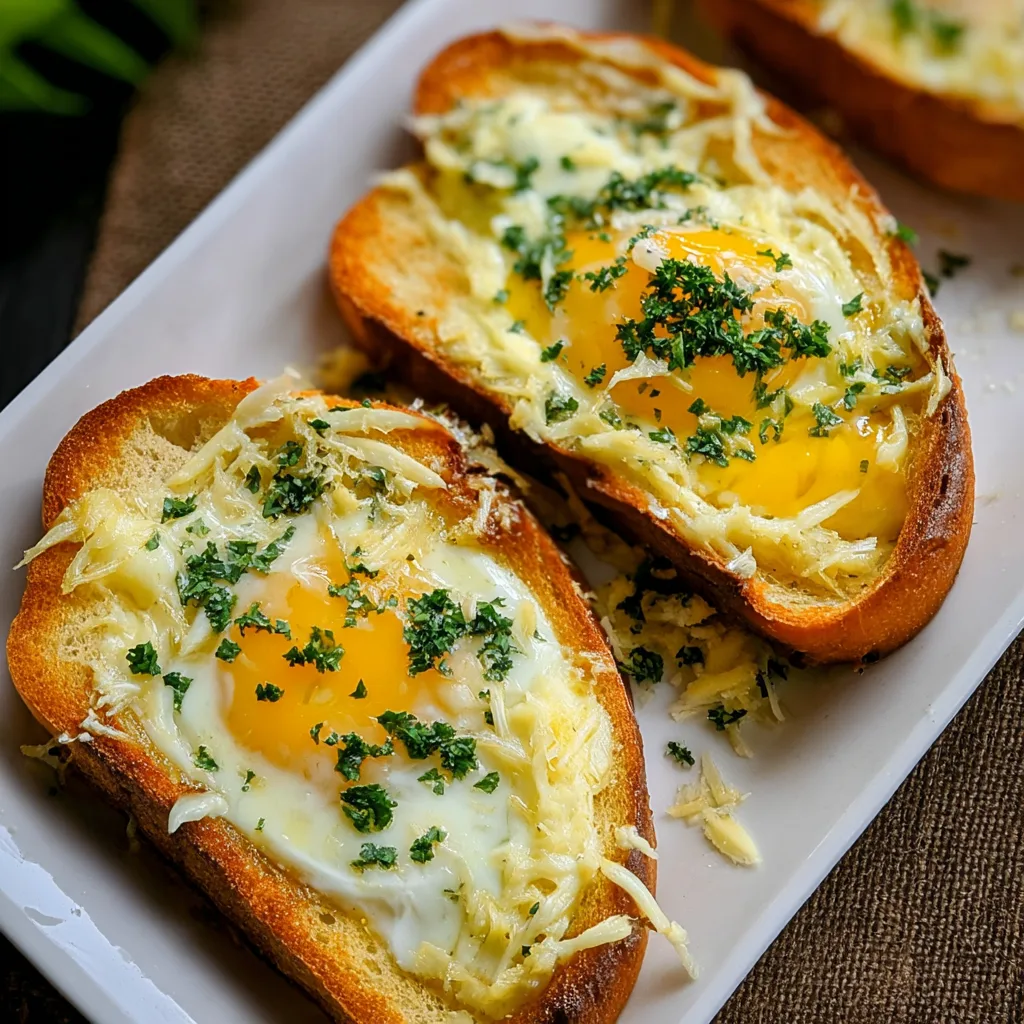 Cheesy Egg Toast Recipe