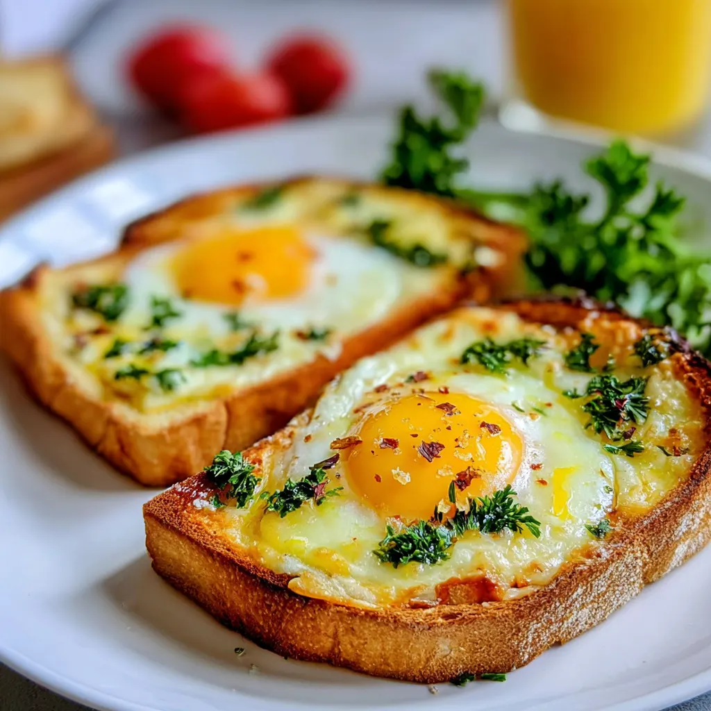 Cheesy Egg Toast