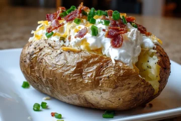 Delicious Air Fryer Baked Potato