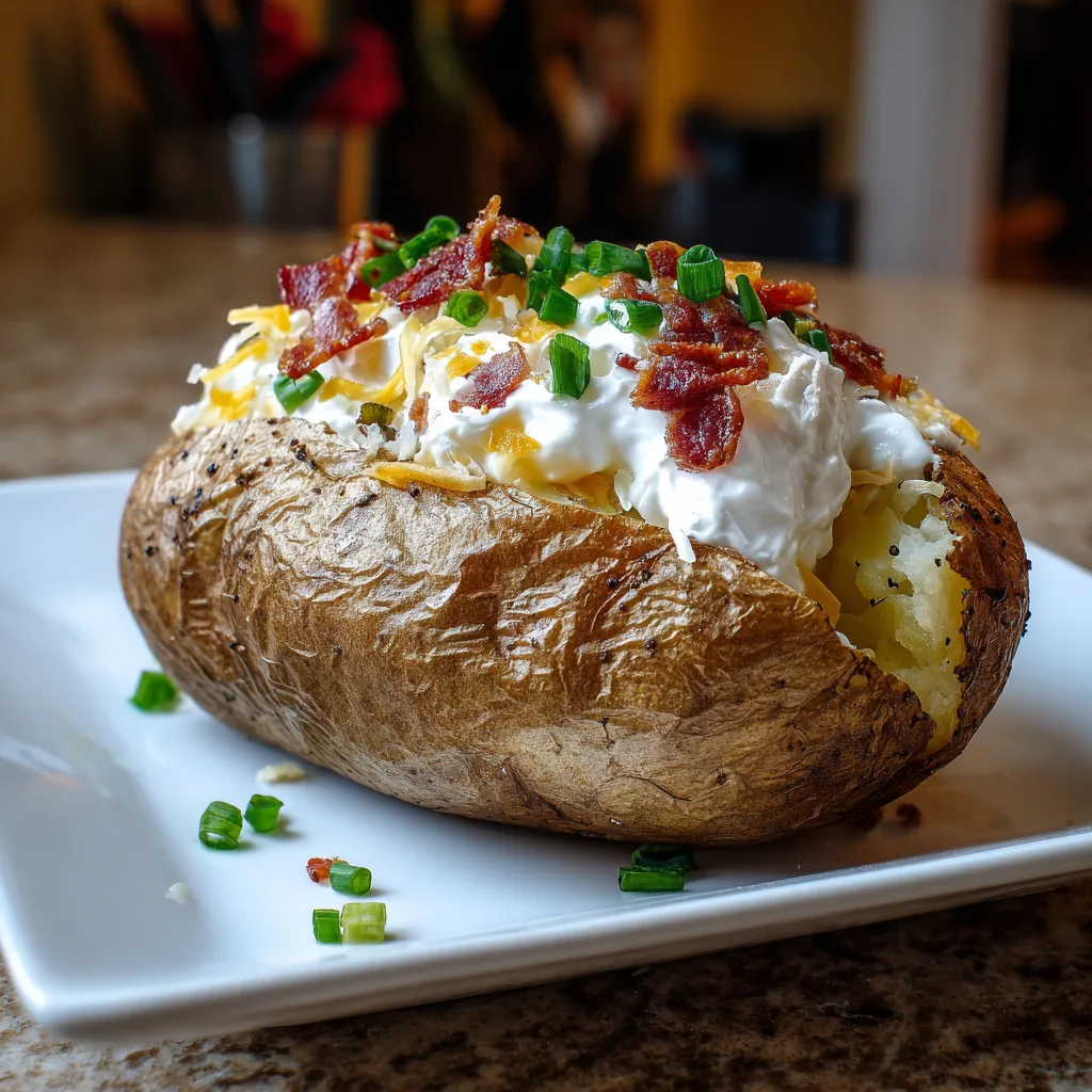 Delicious Air Fryer Baked Potato