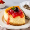 Delicious Homemade Air Fryer Cheesecake